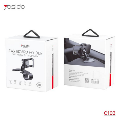 Yesido C103 360° Rotation Dashboard Car Holder Yesido C103 360° Rotation Dashboard Car Holder